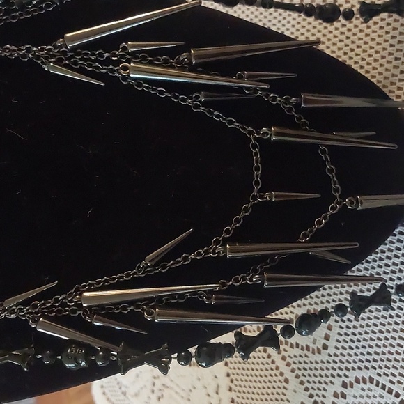 Gothic Fashion Costume Jewelry Lot of 5 - Picture 5 of 16